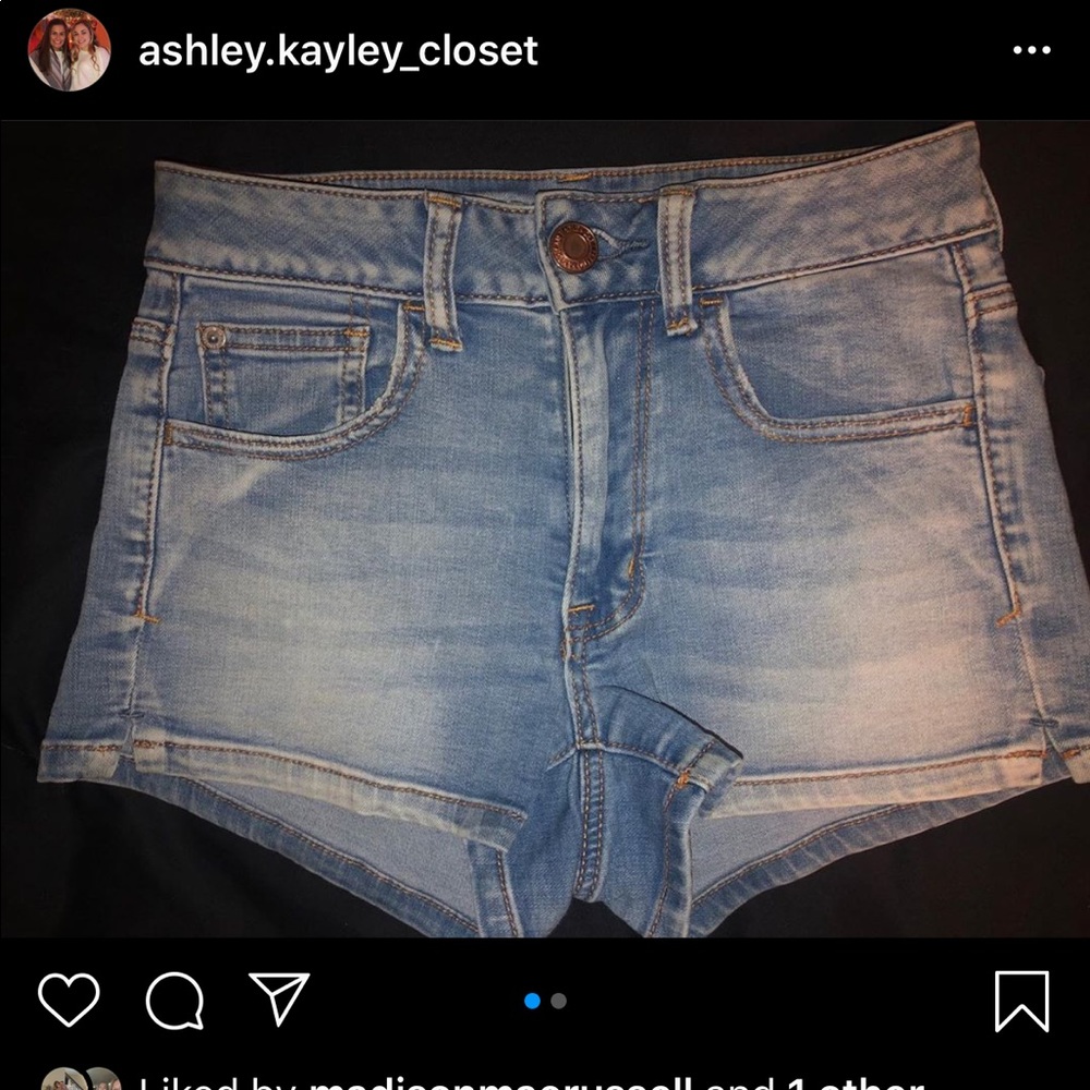 American Eagle high waisted shorts